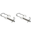 LOT 2 GOUPILLES POUR RAMPE