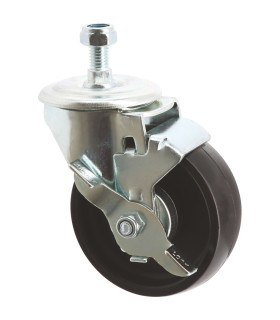 ROULETTE PIVOTANTE AVEC FREIN