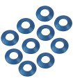 LOT 10 OEILLETS PLASTIQUES POUR BACHE