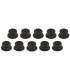 LOT 10 CROCHETS DE BACHE PLASTIQUES