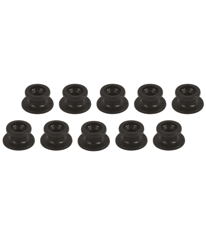 LOT 10 CROCHETS DE BACHE PLASTIQUES