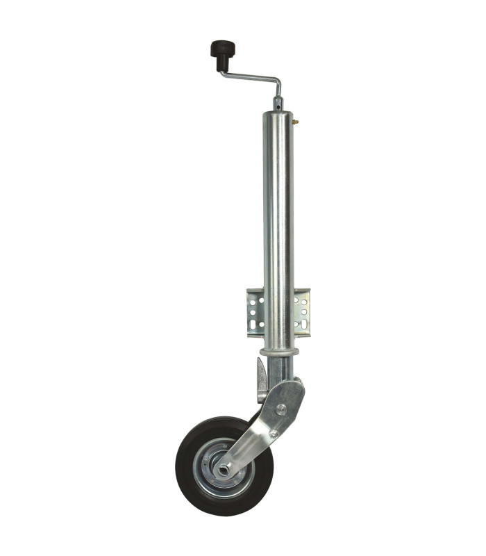 ROUE JOCKEY AUTO. CHARGE LOURDE DIAM 60MM + BRIDE