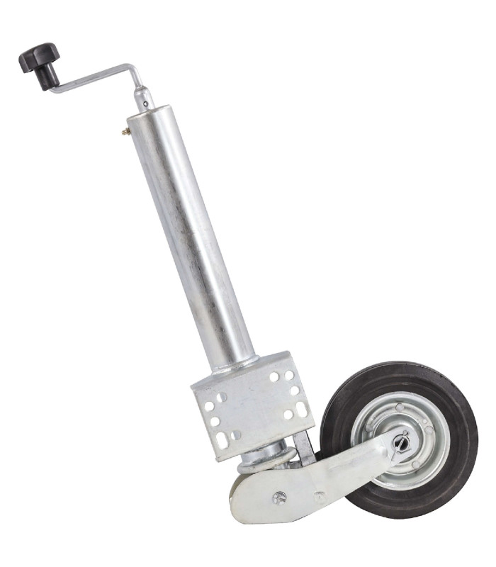 ROUE JOCKEY AUTO. CHARGE LOURDE DIAM 60MM + BRIDE