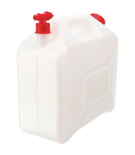 JERRICAN PLASTIQUE ALIMENTAIRE AVEC ROBINET 20L