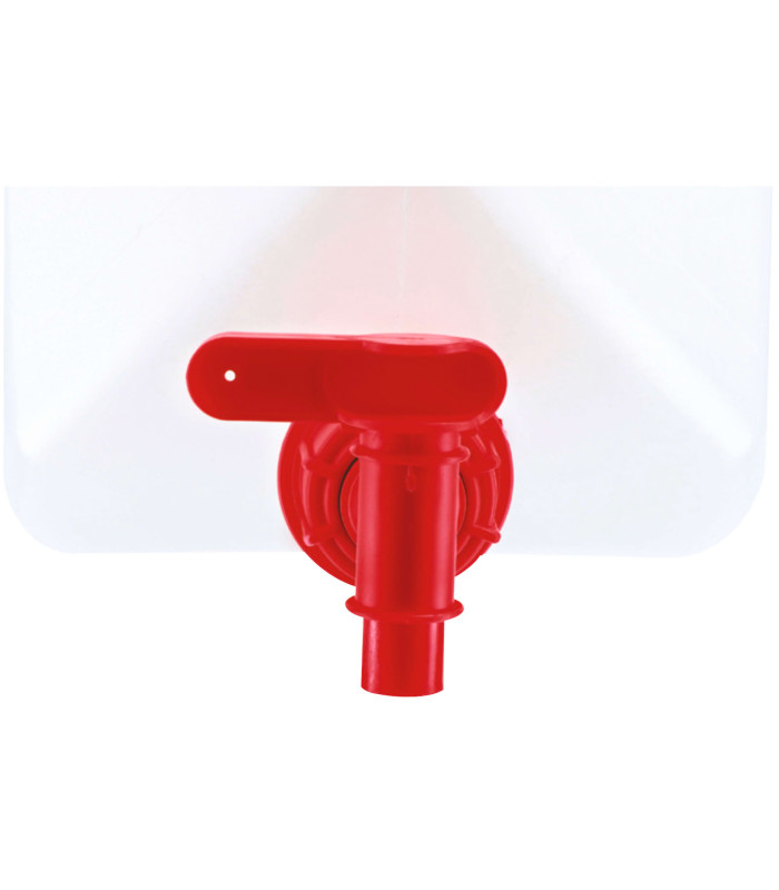 JERRICAN PLASTIQUE ALIMENTAIRE AVEC ROBINET 20L