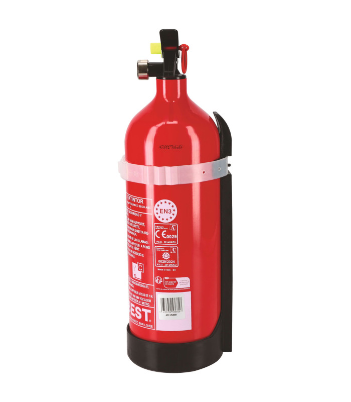EXTINCTEUR 2KG, CLASSE ABC, AVEC MANOMETRE