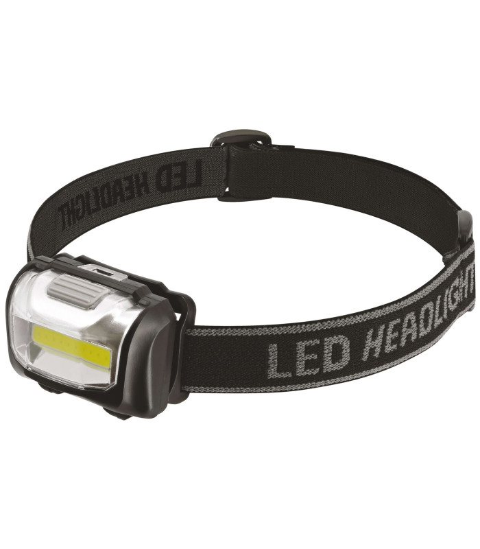 LAMPE FRONTALE COB 3W 3 FONCTIONS 100LUMENS