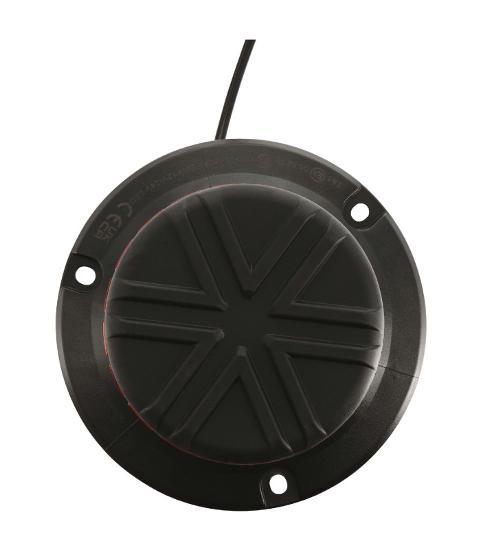 GYROPHARE LED EXTRA PLAT HOMOLOGUE 12/24V AIMANTE
