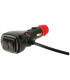 GYROPHARE LED EXTRA PLAT HOMOLOGUE 12/24V AIMANTE