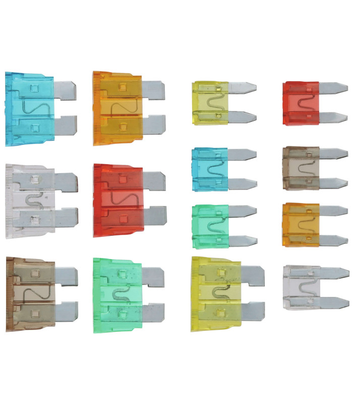 COFFRET 175 FUSIBLES A FICHE, STANDARDS ET MINIS