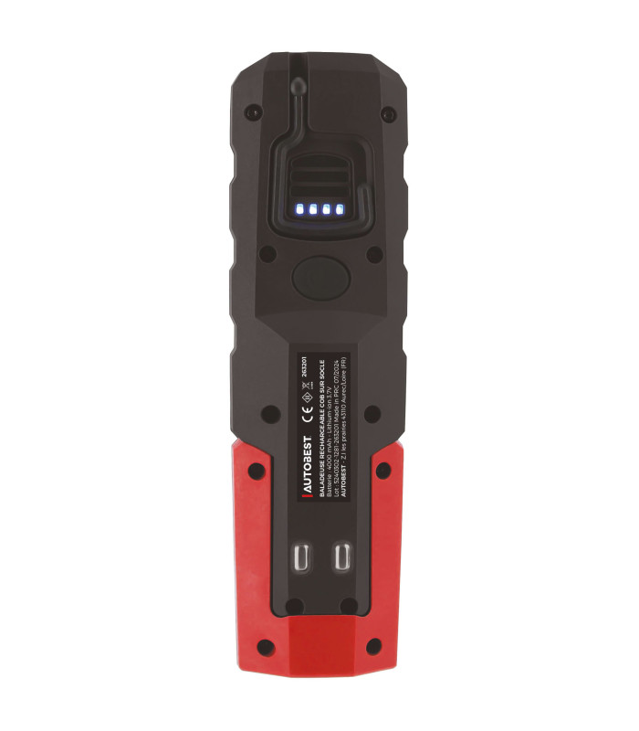BALADEUSE RECHARGEABLE SUR SOCLE 600 LUMENS