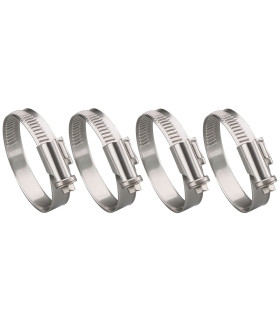 LOT 4 COLLIERS  METALLIQUES 9MM, DE 8 A 16 MM
