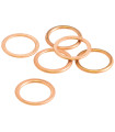 LOT 6 JOINTS DE VIDANGE RMF 18X24X2MM