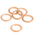 LOT 6 JOINTS DE VIDANGE RMF 12X18X2MM