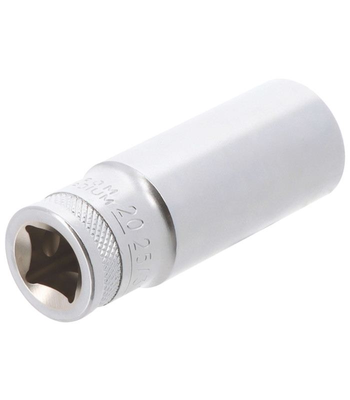 DOUILLE LONGUE MULTI - EMPREINTES, CARRE 1/2, 20MM