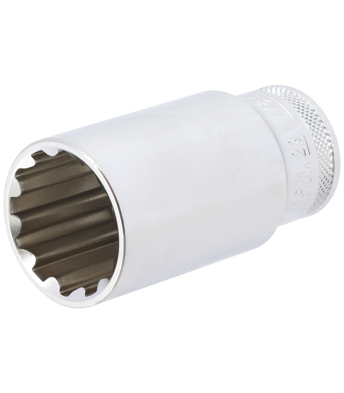 DOUILLE LONGUE MULTI - EMPREINTES, CARRE 1/2, 29MM