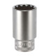 DOUILLE LONGUE MULTI - EMPREINTES, CARRE 1/2, 32MM