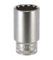 DOUILLE LONGUE MULTI - EMPREINTES, CARRE 1/2, 32MM