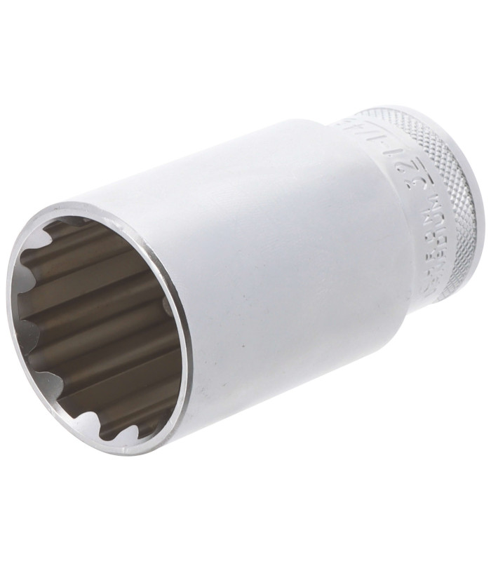 DOUILLE LONGUE MULTI - EMPREINTES, CARRE 1/2, 32MM