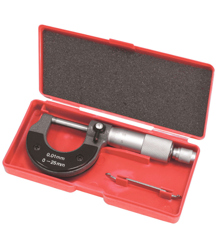 COFFRET MICROMETRE EXTERIEUR 0,01 A 25 MM