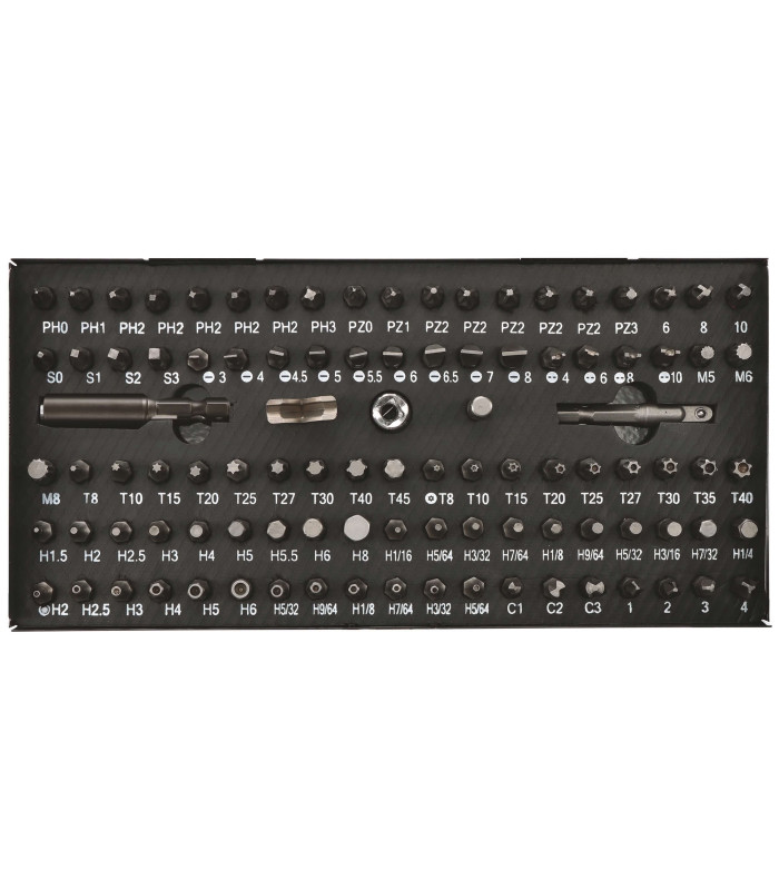 COFFRET 100 EMBOUTS  SPECIAUX