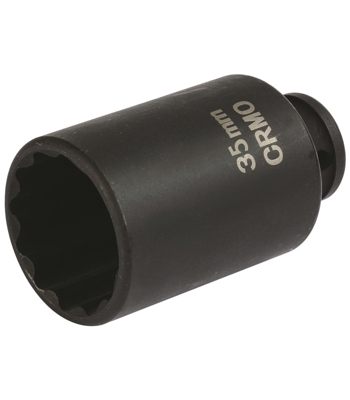 DOUILLE A CHOC CRMO 12PANS CARRE 1/2, 35MM