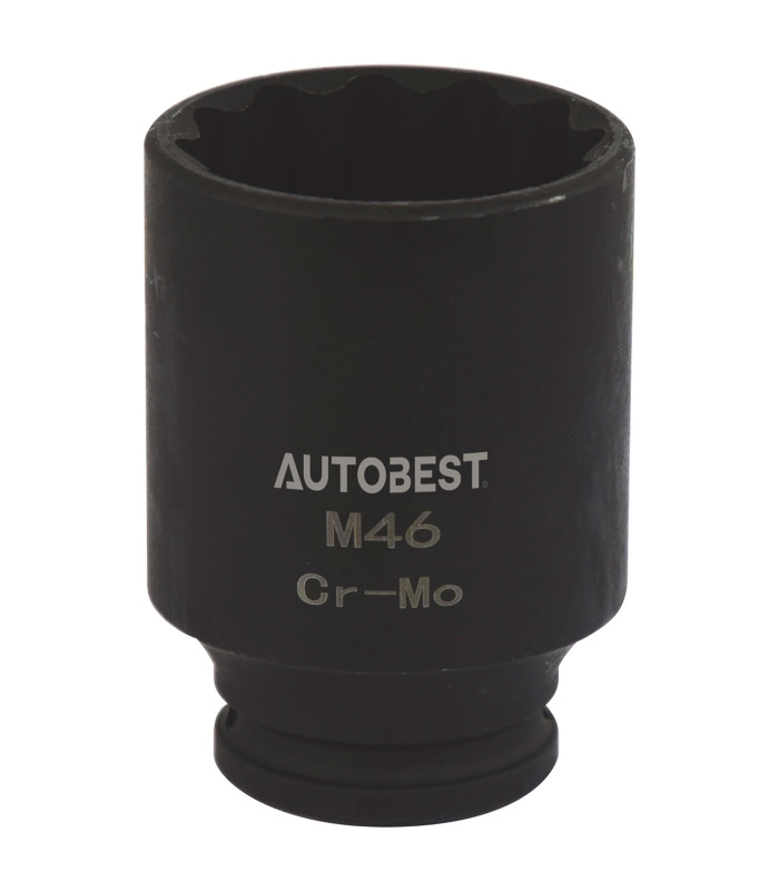 DOUILLE A CHOC CRMO 12PANS CARRE 1/2, 46MM