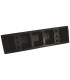 BUTEE DE PARKING CAOUTCHOUC 55X15X10 CM