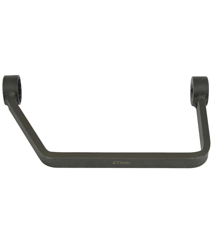 CLE DOUBLE COUDEE POUR FILTRE HUILE FORD PSA 27MM