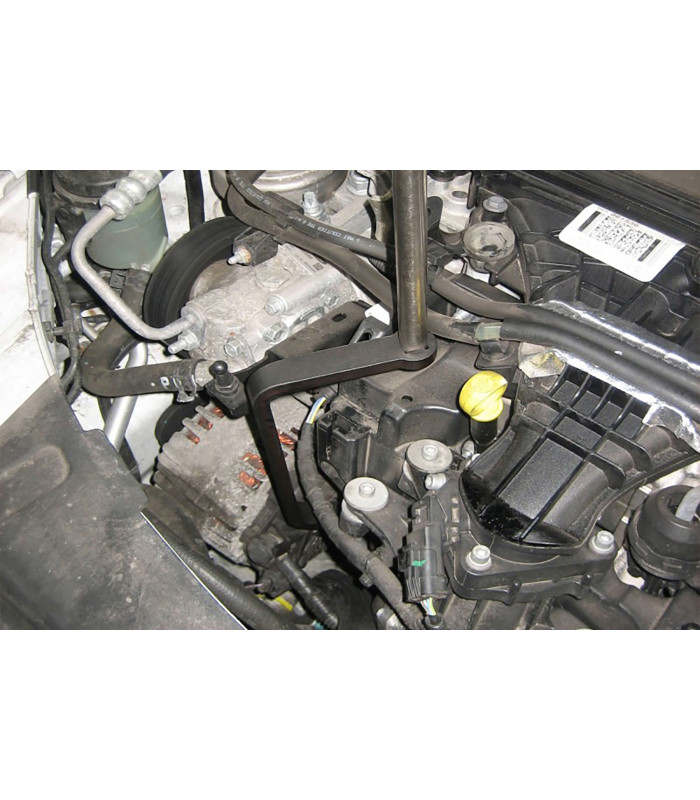 CLE DOUBLE COUDEE POUR FILTRE HUILE FORD PSA 27MM