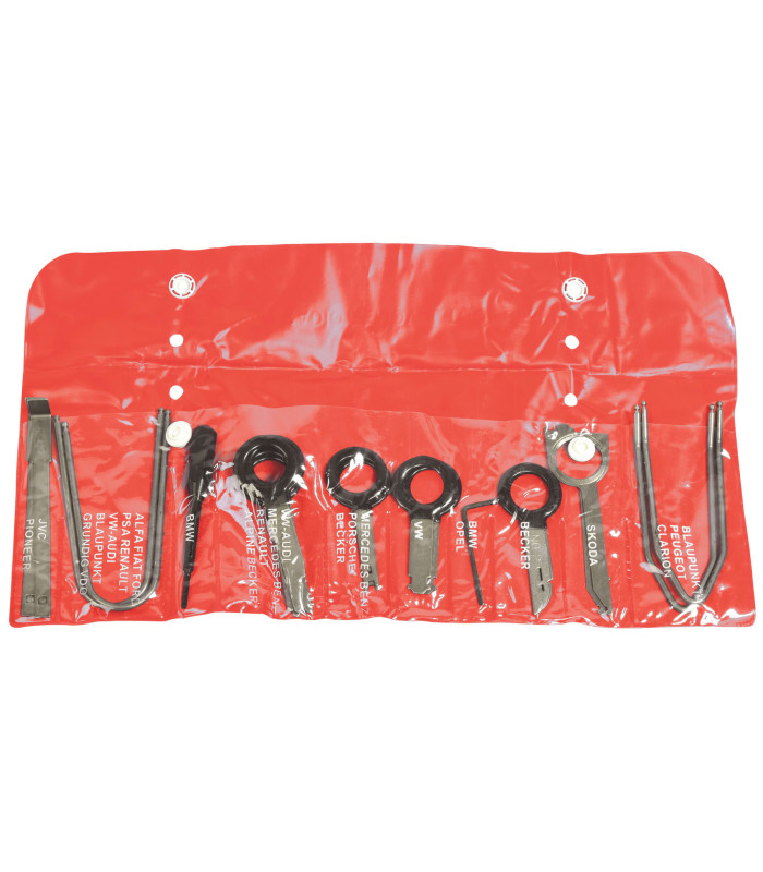 KIT DEMONTAGE AUTO RADIO 20 PIECES