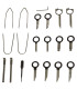 KIT DEMONTAGE AUTO RADIO 20 PIECES