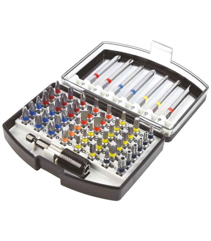 COFFRET DE 55 EMBOUTS S2 + PORTE-EMBOUTS