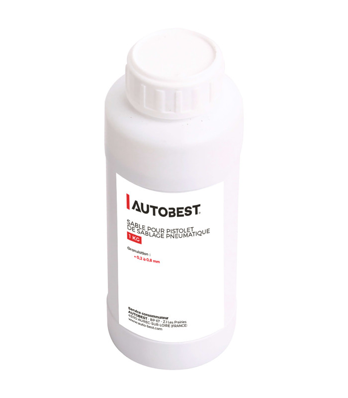 PISTOLET DE SABLAGE AVEC RESERVOIR 1KG DE SABLE