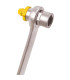 CLE POUR PURGE DE FREINS AVEC TUYAU 10 MM