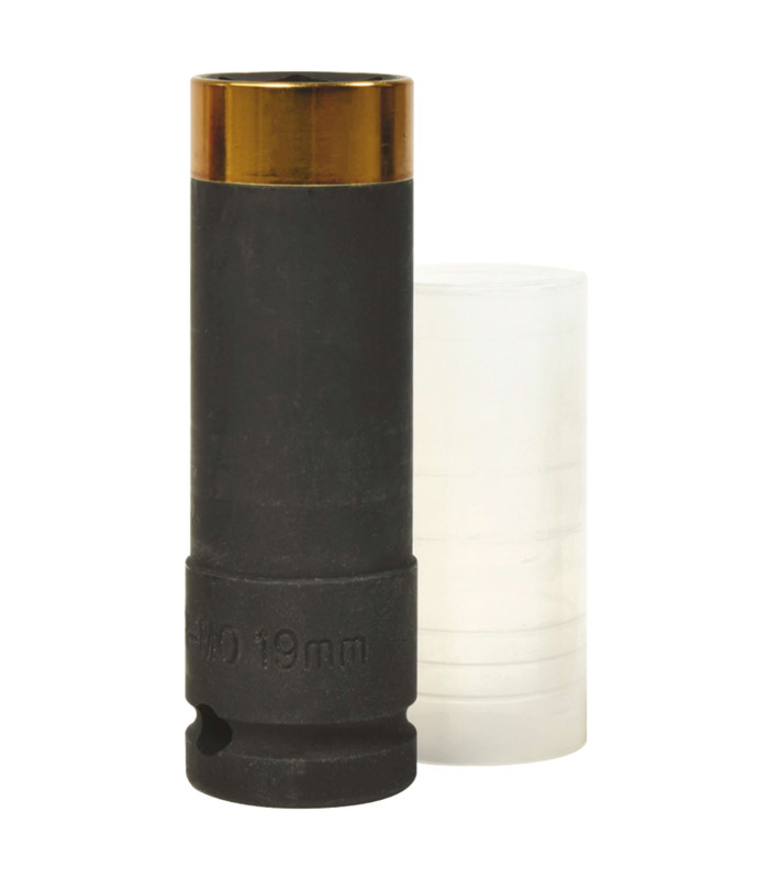 DOUILLE A CHOC LONGUE AVEC PROTECTION 19MM