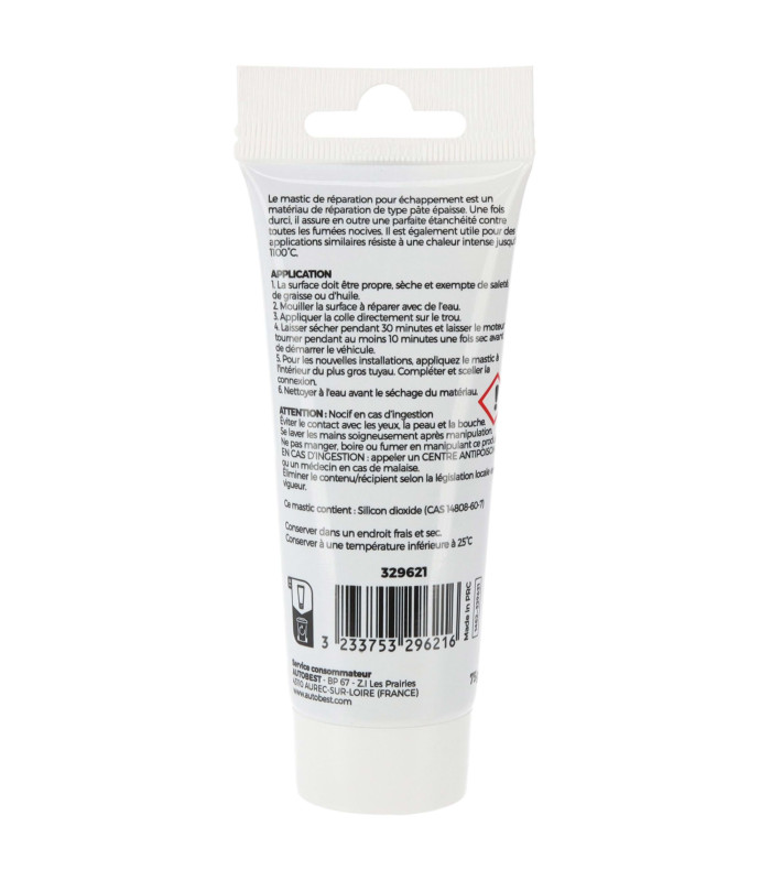 MASTIC ECHAPPEMENT 75GRS