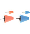 LOT DE 4 CONES DE POLISSAGE MOUSSE