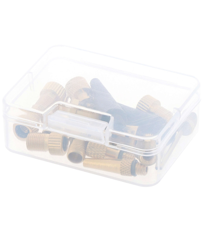 JEU 16 EMBOUTS DE GONFLAGE LAITON ET PLASTIQUE