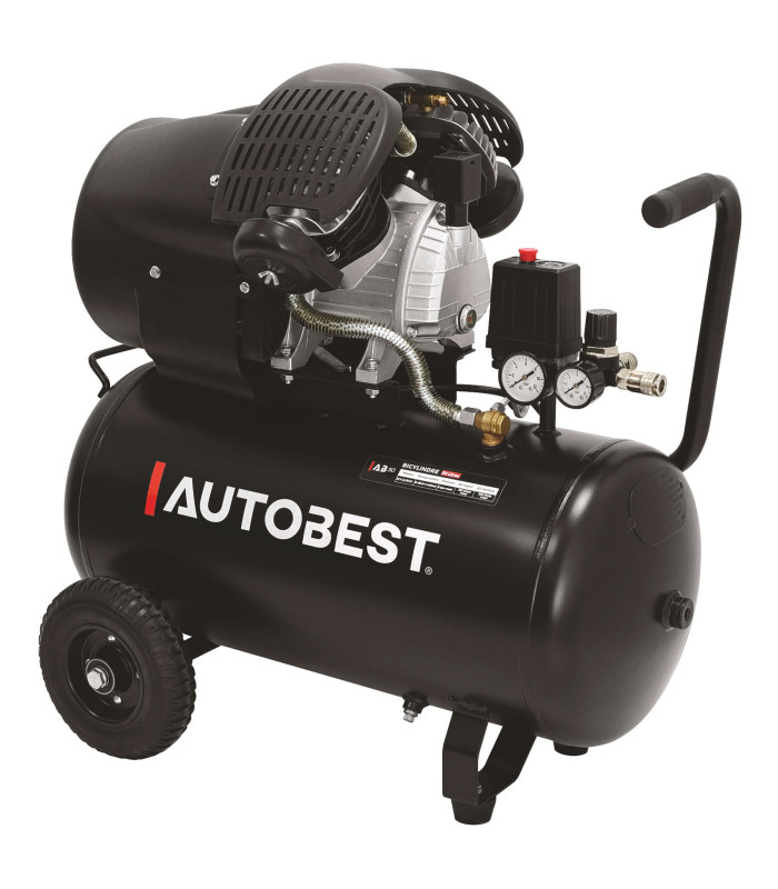 COMPRESSEUR BI-CYLINDRE 50L