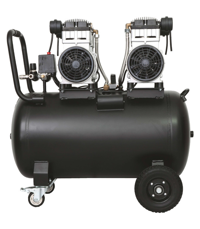 COMPRESSEUR 4 CYLINDRES SILENCIEUX 100L