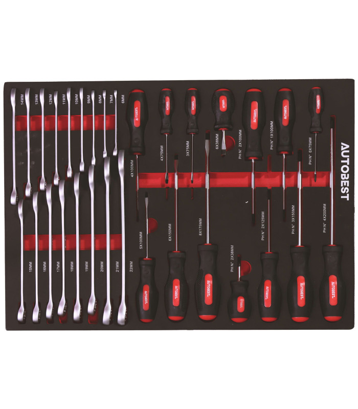 SERVANTE 6 TIROIRS EQUIPEE 170 OUTILS