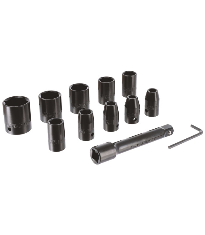 CLE A CHOC PNEUMATIQUE 300NM 1/2 14 PIECES