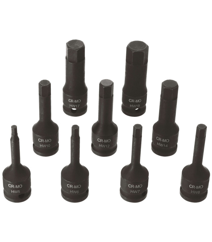 COFFRET 9 DOUILLES A CHOC BTR CARRE 1/2