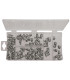 COFFRET DE 85 GRAISSEURS DROITS, 45° ET 90°