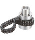 CLE FILTRE A CHAINE A DOUILLE CARRE 1/2, 60/115MM