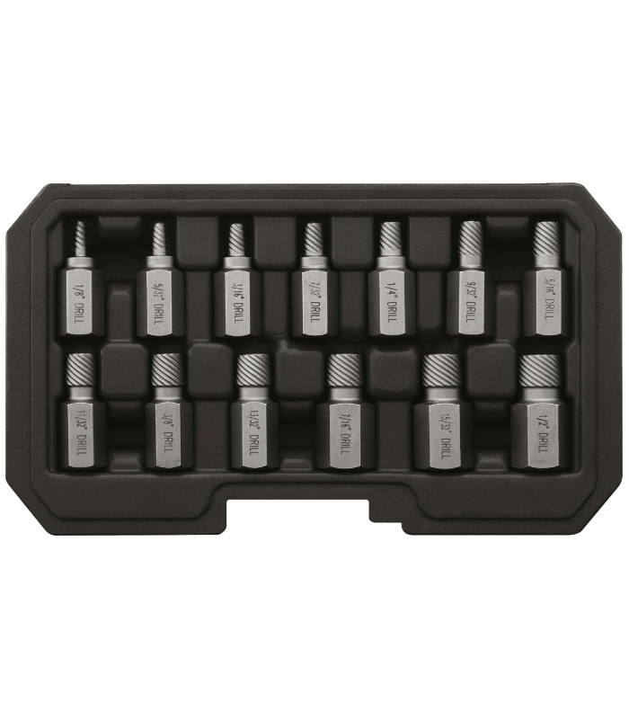 COFFRET 13 PIECES EXTRACTEUR VIS ENDOMMAGEES