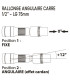 RALLONGE ANGULAIRE CV CARRE 1/2 LG 75MM