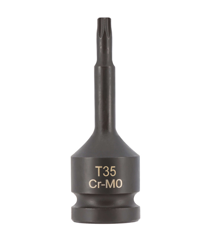 DOUILLE A CHOC TORX MALE CARRE 1/2 T35