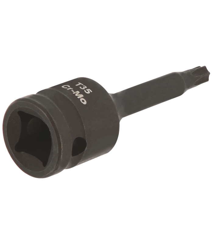 DOUILLE A CHOC TORX MALE CARRE 1/2 T35